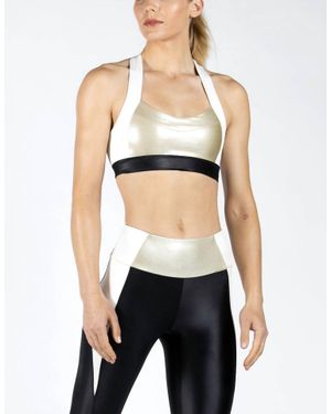 Heroine Sport Racer Bra - Blue