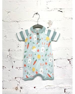 Tesa Babe Kid's Easter Romper - Blue
