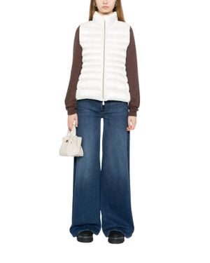 Save The Duck Lynn Vegan Puffer Vest - Blue