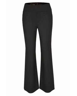 Ethyl Pull-On Wide Leg Pants - Black