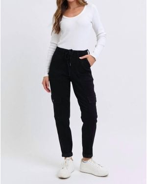 Judy Blue Highwaist Cargo Jogger Pant - Black