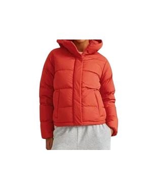 Eddie Bauer Ketchum 650 Fp Down Hoodie Jacket - Red