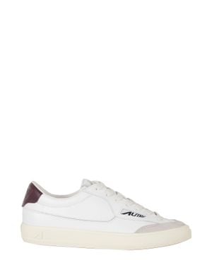 Autry Windscape Low Suede Leather Sneakers - White