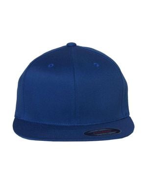 Flexfit Pro-Baseball On Field Flat Bill Cap - Blue