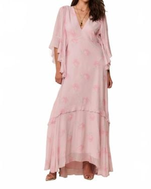 LoveShackFancy Brinley Dress - Pink