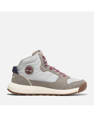 Timberland Retro Swift High Top Lace-Up Sneaker - White