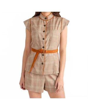 S'Edge Alma Top - Brown