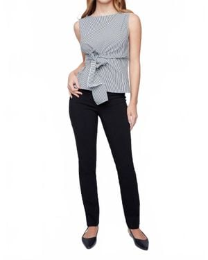 Renuar Woven Sleeveless Blouse - Blue