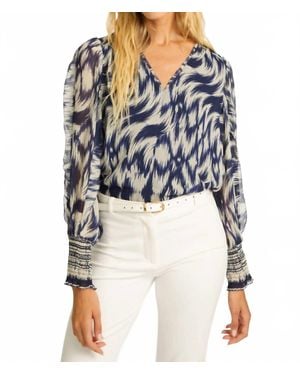 Caballero Flora Top - Blue