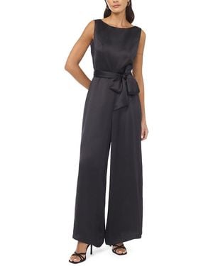 Vince Camuto Boatneck Jumpsuit - Blue