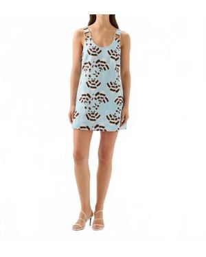 ROAME. Ariana Mini Dress - Blue