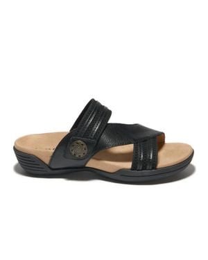 HALSA FOOTWEAR Desiree Slide Sandals - Black