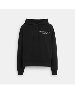 COACH New York Art School Hoodie - Black