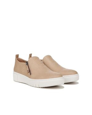 Naturalizer Turner Sneakers W Leather Slip-On Ver209 - Natural