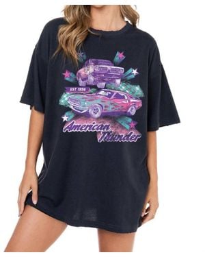 Zutter American Thunder Graphic Tee - Blue