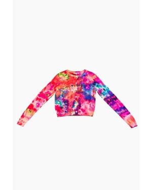 Love Tanjane Princess Crew Neck Cardigan - Red