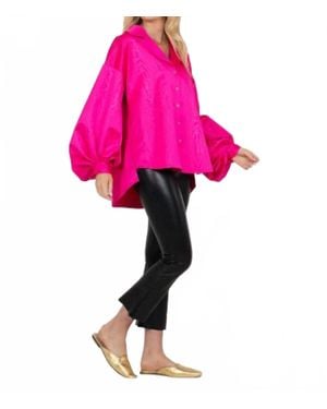 Emily Mccarthy Iris Oxford Shirt - Pink