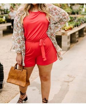Ninexis Fresh Floral Kimono - Red