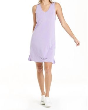 Another Love Calla Modal Dress - Purple