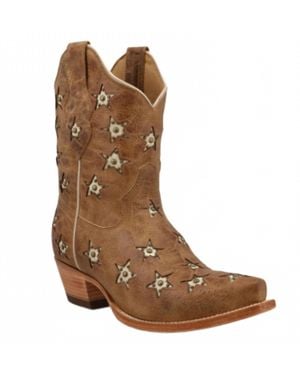 BLACK STAR Twisted Marfa Bootie - Brown