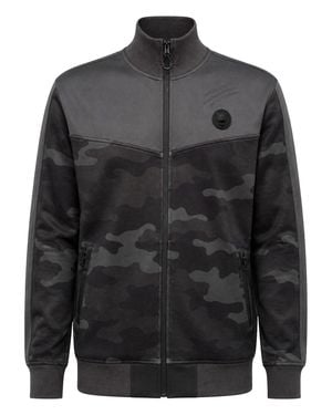Philipp Plein Tracksuit Jacket Camouflage - Gray