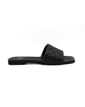 Exe' Maggiore Flat Sandal - Black
