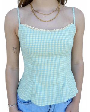 Olivaceous The Limoncello Top - Blue