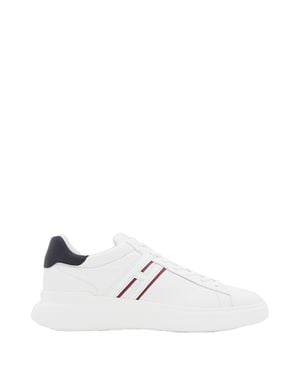 Hogan Low-Top Sneakers With Distinctive Side Logo And Rubber Sole - White