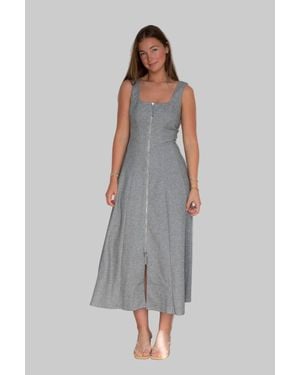 Jijil Otis Maxi Dress - Gray