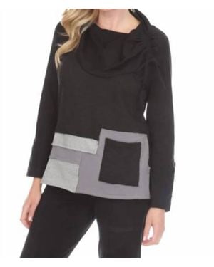 Neon Buddha Dreamer Top - Black