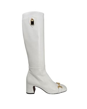 Madison Maison Tall Lock Boot - Gray