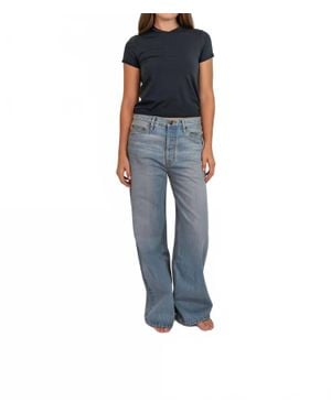 The Great Slouch Wide Leg Jean - Blue