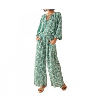 Omika Paige Wide Leg Pants - Green