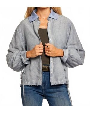 Current/Elliott Beloved Long Sleeve Shirt - Gray