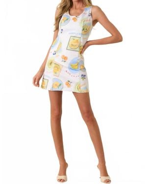 PROSPERINE® Piper Reversible Mini Dress - White