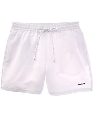 DKNY 2-Tone Volley Swim Trunk Swim Trunk - Blue
