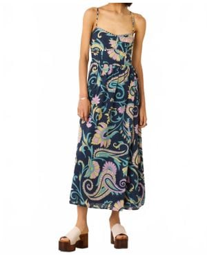 Alix Of Bohemia Autumn Riviera Coin Dress - Green