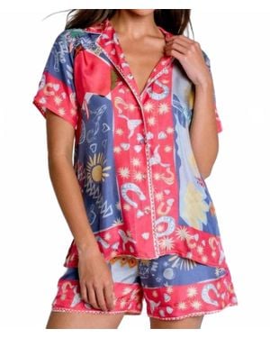 Johnny Was Keliah Shirt - Red