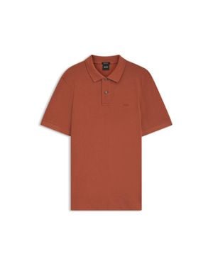 BOSS Pallas Polo Shirt - Brown