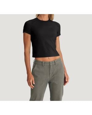 Free Fly Elevate Lightweight Fitted Tee - Black