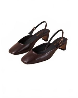 Alohas Lindy Pumps - Brown