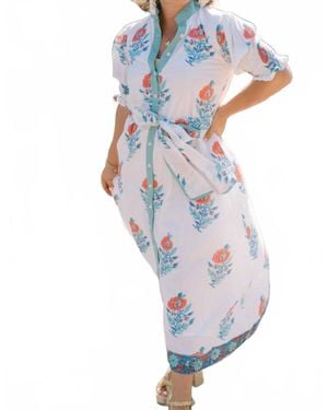 Victoria Dunn Kiawah Maxi Dress - Blue