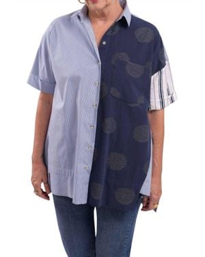 Alembika Tao Trapeze Shirt - Blue