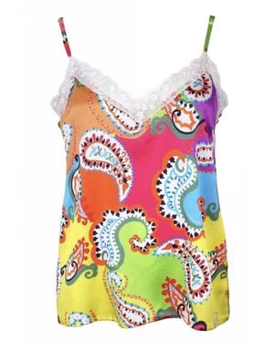 Mucho Gusto Color Cami Top - Multicolor