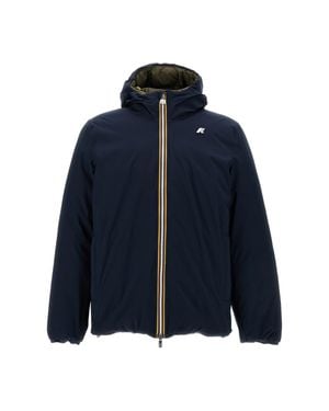 K-Way Jack St Thermo Reversible Down Jacket - Blue