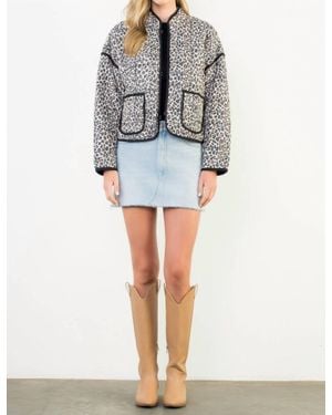 Thml Quilted Puffer Jacket - Gray