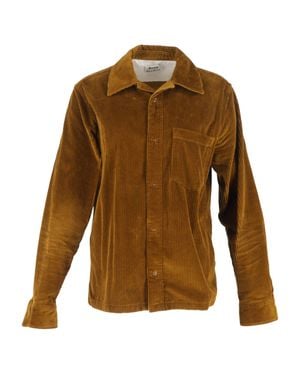 Acne Studios Denver Button-Down Overshirt - Brown