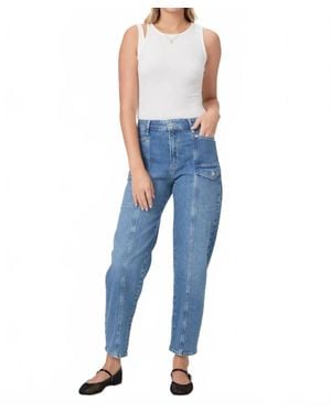 PAIGE Alexis Jean Cargo Pant - Blue