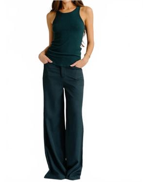 SABLYN Adrianna Wide Leg Pants - Blue