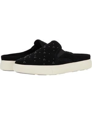 Vaneli Oscar Sneakers Suede Slip On Casual Shoes Khd486 - Black